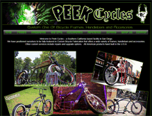 Tablet Screenshot of peekcycles.com